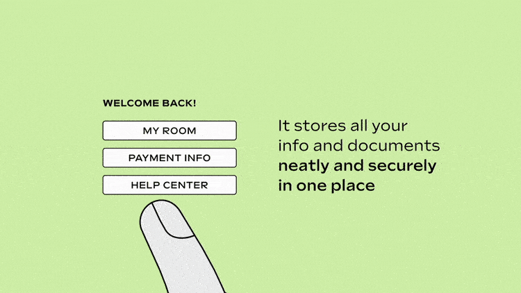 Habyt app launch animation