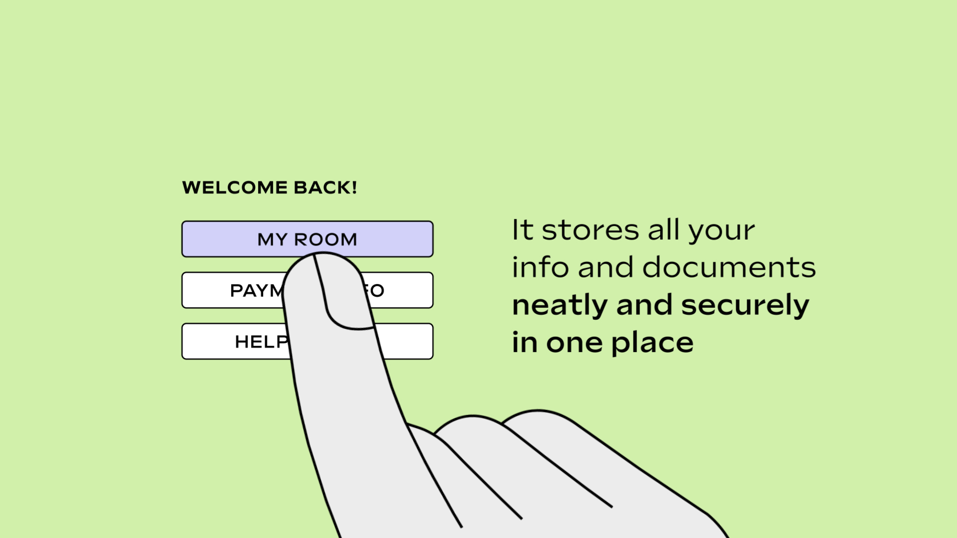 Habyt app launch animation still