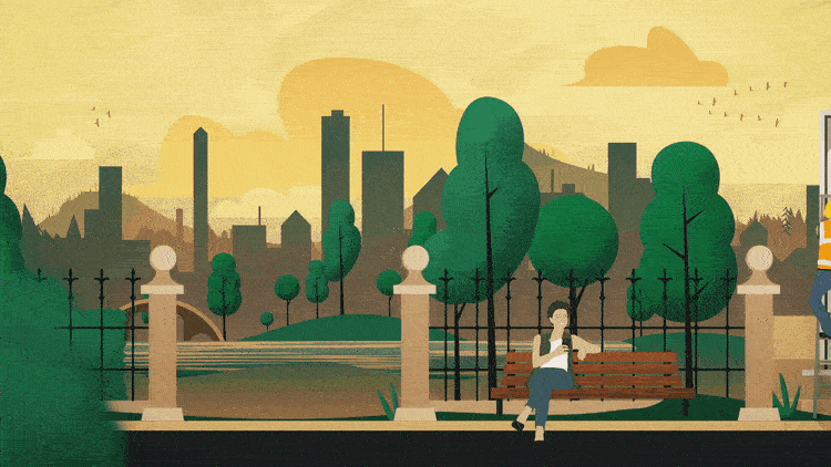 Starbucks Community Stores animation
