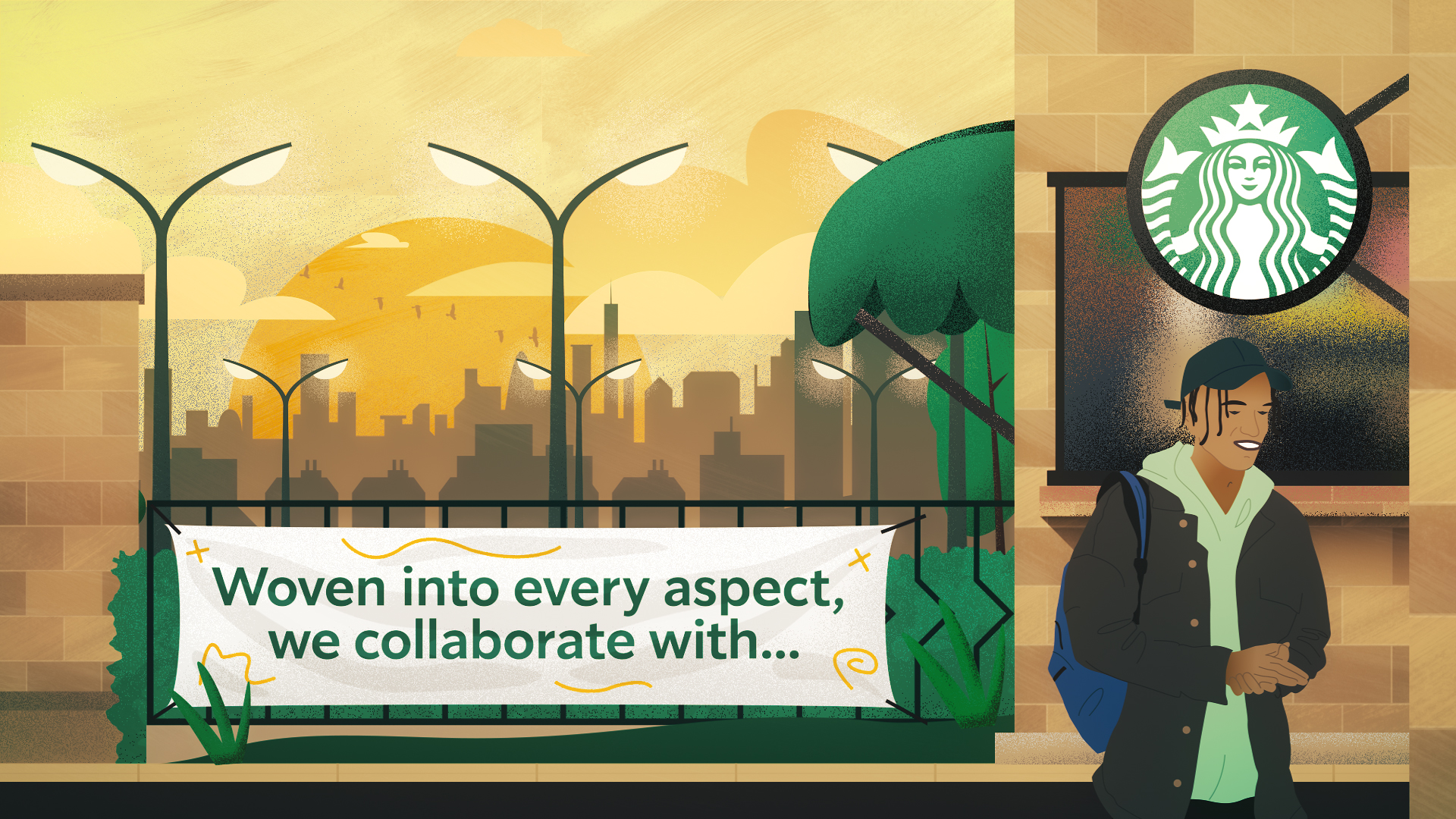 Starbucks Community Stores animation still