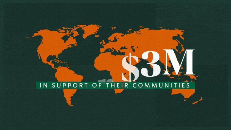 Starbucks Global Community Impact Grants animation